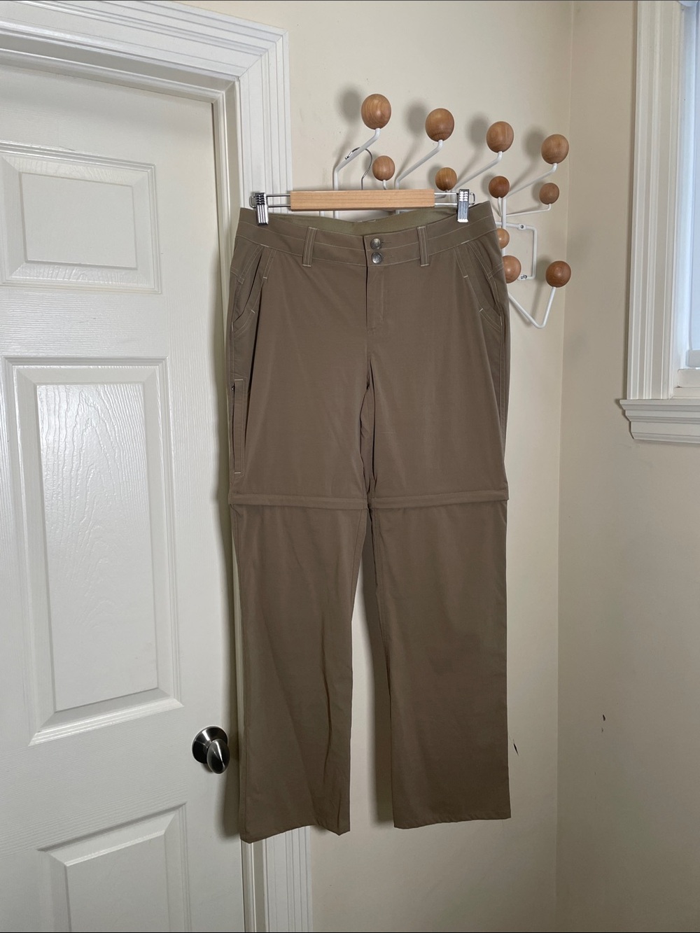 Marmot Outdoor Hiking Convertible Cargo Shorts Pants - Brown 8